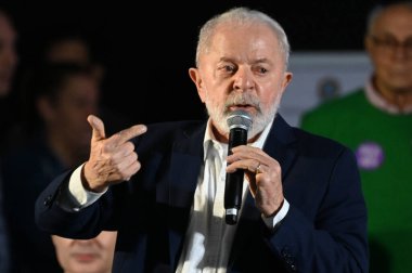 Sao Paulo (SP), Brezilya 06 / 29 / 2024 - Devlet Başkanı Luis Inacio Lula da Silva, Federal Kampüs 'ün inşaatı sırasında