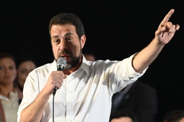 Sao Paulo (SP), 06 / 29 / 2024: Sao Paulo kentinin belediye başkanı adayı Guilherme Boulos ve Cumhuriyet Başkanı Luis Inacio Lula da Silva, Federal Enstitüsü Kampüsü 'nün inşaatını duyuruyorlar.. 