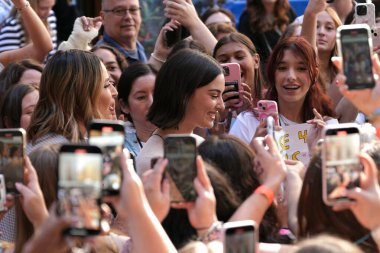 Gracie Abrams Performs Live on the Today Show. June 28, 2024 , New York , USA:  Gracie Madigan Abrams (born September 7, 1999) is an American singer-songwriter known for her indie-pop style. She signed with Interscope Records clipart