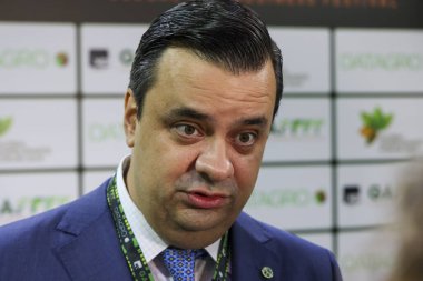 Sao Paulo (SP), 06 / 27 / 2024 FORUM / GAFFFF / FESTIVAL Global Agribusiness Forum (GAF), 27 ve 28 Haziran 2024 tarihlerinde Allianz Parque Stadyumu 'nda Sao Paulo' da düzenlenen ana küresel tarım konferansı.