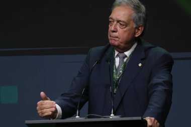 Sao Paulo (SP), 06 / 27 / 2024: Fernando Mattos Costa, Küresel Tarım Forumu 'nun (GAF) açılış töreninde Hayvancılık, Tarım ve Balıkçılık Bakanı). 