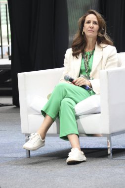Sao Paulo (SP), 06 / 27 / 2024: Sosyo-çevre uzmanı avukat Samantha Pineda, Küresel Tarım İşletmeleri Forumu (GAF) sırasında Gelişmiş Tarım Uygulamaları panelinde). 