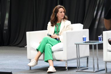 Sao Paulo (SP), 06 / 27 / 2024: Sosyo-çevre uzmanı avukat Samantha Pineda, Küresel Tarım İşletmeleri Forumu (GAF) sırasında Gelişmiş Tarım Uygulamaları panelinde). 