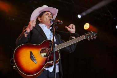 Sao Paulo (SP), 06 / 27 / 2024: Allianz Stadyumu 'nda Sao Paulo' da düzenlenen Küresel Tarım İşletmeleri Forumu (GAF) sırasında Chitaozinho ve Xoro çifti tarafından gösterilecek. 