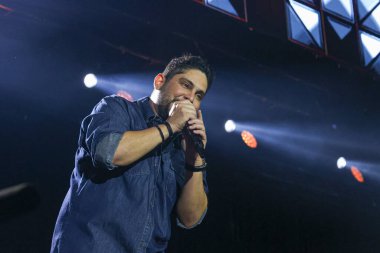 Sao Paulo (SP), Brezilya 06 / 28 / 2024 - Sao Paulo 'nun batı bölgesindeki Allianz Parque' da düzenlenen Küresel Tarım İş Forumu 'nda (GAF) Jorge ve Mateus ikilisi tarafından gösterildi.