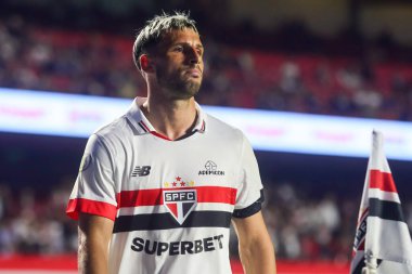 Brezilya Şampiyonası serisi A Sao Paulo (SP) için Sao Paulo x Criciuma maçı, 06 27 2024 - BRAZILIAN SAO PAULO, Sao Paulo-SP şehrindeki MorumBis 'de.