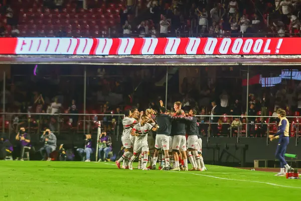 stock image Match between Sao Paulo x Criciuma for the Brazilian Championship series A Sao Paulo (SP), 06 27 2024 - BRAZILEIRO SAO PAULO , June 27, 2024, at MorumBis, in the city of Sao Paulo-SP.