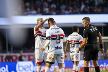 Sao Paulo (SP), Brezilya 06 / 30 / 2024 - BRAZILIAN SAO PAULO 'ya karşı, 30 Haziran 2024, MorumBis Stadyumu, Sao Paulo-SP. 