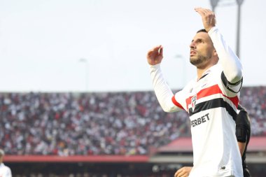 Sao Paulo (SP), Brezilya 06 / 30 / 2024 - BRAZILIAN SAO PAULO 'ya karşı, 30 Haziran 2024, MorumBis Stadyumu, Sao Paulo-SP. 