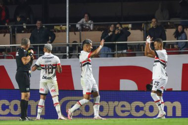 Sao Paulo (SP), Brezilya 06 / 30 / 2024 - BRAZILIAN SAO PAULO 'ya karşı, 30 Haziran 2024, MorumBis Stadyumu, Sao Paulo-SP. 