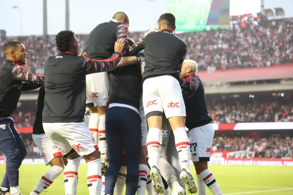 stock image Sao Paulo (SP), Brazil 06/30/2024 - BRAZILIAN vs SAO PAULO , June 30, 2024, at MorumBis Stadium, in the city of Sao Paulo-SP. 