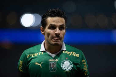 Sao Paulo (SP), Brezilya 07 / 01 / 2024 - Sao Paulo-SP 'deki Allianz Parque' da BRASILEIRO vs PALMEIRAS maçı. 