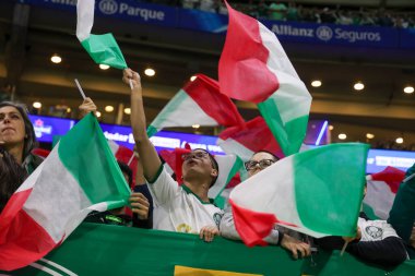 Sao Paulo (SP), Brezilya 07 / 01 / 2024 - Sao Paulo-SP 'deki Allianz Parque' da BRASILEIRO vs PALMEIRAS maçı. 