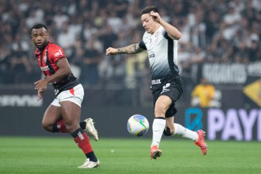 Sao Paulo (SP), Brezilya 07 / 04 / 2024 - BRAZILEIRO vs CORINTHIANS maçı, Neo Quimica Arena, Sao Paulo-SP.