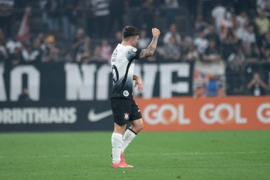 Sao Paulo (SP), Brezilya 07 / 04 / 2024 - BRAZILEIRO vs CORINTHIANS maçı, Neo Quimica Arena, Sao Paulo-SP.