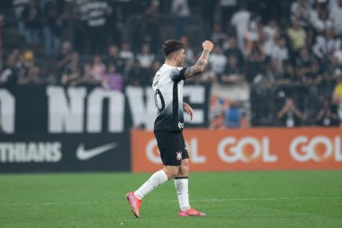 Sao Paulo (SP), Brezilya 07 / 04 / 2024 - BRAZILEIRO vs CORINTHIANS maçı, Neo Quimica Arena, Sao Paulo-SP.