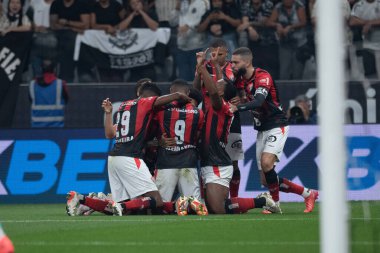 Sao Paulo (SP), Brezilya 07 / 04 / 2024 - BRAZILEIRO vs CORINTHIANS maçı, Neo Quimica Arena, Sao Paulo-SP.