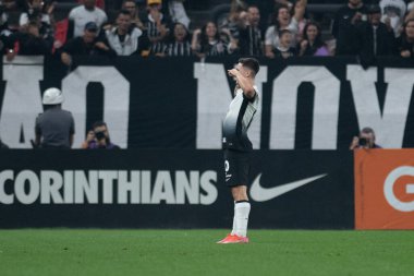 Sao Paulo (SP), Brezilya 07 / 04 / 2024 - BRAZILEIRO vs CORINTHIANS maçı, Neo Quimica Arena, Sao Paulo-SP.