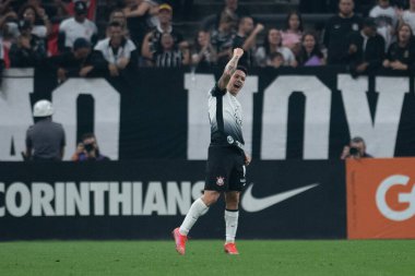 Sao Paulo (SP), Brezilya 07 / 04 / 2024 - BRAZILEIRO vs CORINTHIANS maçı, Neo Quimica Arena, Sao Paulo-SP.