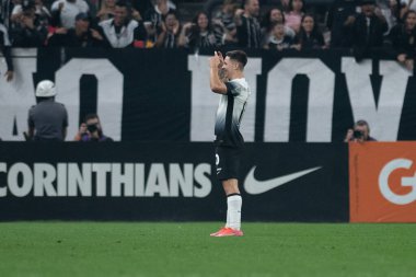 Sao Paulo (SP), Brezilya 07 / 04 / 2024 - BRAZILEIRO vs CORINTHIANS maçı, Neo Quimica Arena, Sao Paulo-SP.