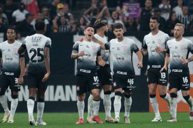 Sao Paulo (SP), Brezilya 07 / 04 / 2024 - BRAZILEIRO vs CORINTHIANS maçı, Neo Quimica Arena, Sao Paulo-SP.