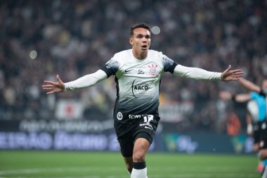 Sao Paulo (SP), Brezilya 07 / 04 / 2024 - BRAZILEIRO vs CORINTHIANS maçı, Neo Quimica Arena, Sao Paulo-SP.