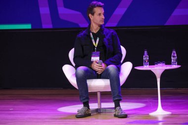 Sao Paulo (SP), 05 / 07 / 2024 - Expo Favela Innovation, varoşlardan girişimciler olan bir iş fuarı. Panel: Müziğin ve iletişimin en çeşitli biçimlerinin toplumun gelişimine nasıl katkıda bulunduğunu. 