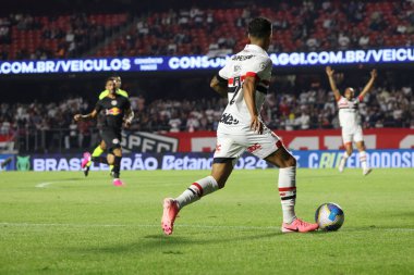 Sao Paulo (SP), Brezilya 07 / 06 / 2024 - Match BRAZILIAN SAO PAULO 'ya karşı 6 Temmuz 2024 tarihinde, Sao Paulo SP kentindeki Morumbis Stadyumu' nda. 