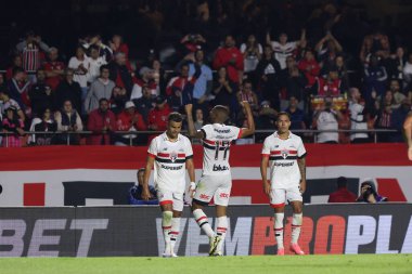 Sao Paulo (SP), Brezilya 07 / 06 / 2024 - Match BRAZILIAN SAO PAULO 'ya karşı 6 Temmuz 2024 tarihinde, Sao Paulo SP kentindeki Morumbis Stadyumu' nda. 