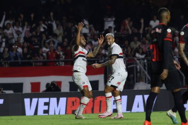 Sao Paulo (SP), Brezilya 07 / 06 / 2024 - Match BRAZILIAN SAO PAULO 'ya karşı 6 Temmuz 2024 tarihinde, Sao Paulo SP kentindeki Morumbis Stadyumu' nda. 