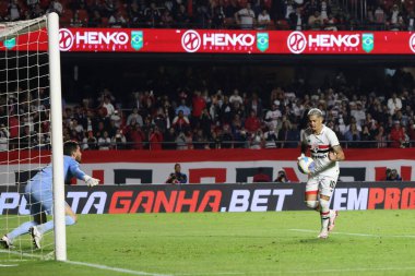 Sao Paulo (SP), Brezilya 07 / 06 / 2024 - Match BRAZILIAN SAO PAULO 'ya karşı 6 Temmuz 2024 tarihinde, Sao Paulo SP kentindeki Morumbis Stadyumu' nda. 