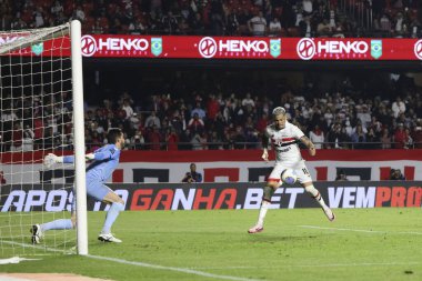 Sao Paulo (SP), Brezilya 07 / 06 / 2024 - Match BRAZILIAN SAO PAULO 'ya karşı 6 Temmuz 2024 tarihinde, Sao Paulo SP kentindeki Morumbis Stadyumu' nda. 