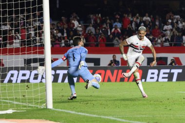Sao Paulo (SP), Brezilya 07 / 06 / 2024 - Match BRAZILIAN SAO PAULO 'ya karşı 6 Temmuz 2024 tarihinde, Sao Paulo SP kentindeki Morumbis Stadyumu' nda. 