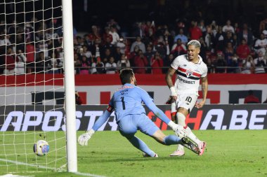 Sao Paulo (SP), Brezilya 07 / 06 / 2024 - Match BRAZILIAN SAO PAULO 'ya karşı 6 Temmuz 2024 tarihinde, Sao Paulo SP kentindeki Morumbis Stadyumu' nda. 