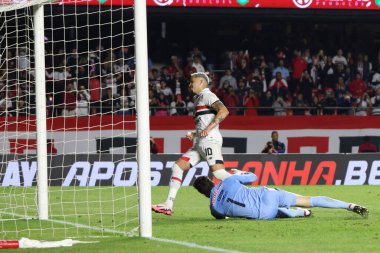 Sao Paulo (SP), Brezilya 07 / 06 / 2024 - Match BRAZILIAN SAO PAULO 'ya karşı 6 Temmuz 2024 tarihinde, Sao Paulo SP kentindeki Morumbis Stadyumu' nda. 