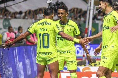 Sao Paulo (SP), Brezilya 07 / 07 / 2024 - Match BRASILEIRO vs PALMEIRAS 2024, Sao Paulo-SP 'deki Allianz Parque' da. 