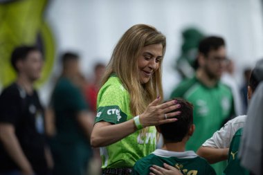 Sao Paulo (SP), Brezilya 07 / 07 / 2024 - Sao Paulo-SP 'deki Allianz Parque' da BRASILEIRO vs PALMEIRAS maçı. 