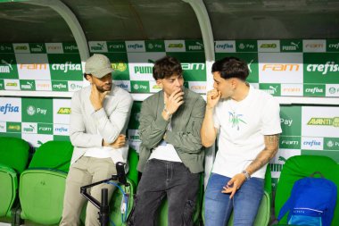 Sao Paulo (SP), Brezilya 07 / 07 / 2024 - Sao Paulo-SP 'deki Allianz Parque' da BRASILEIRO vs PALMEIRAS maçı. 