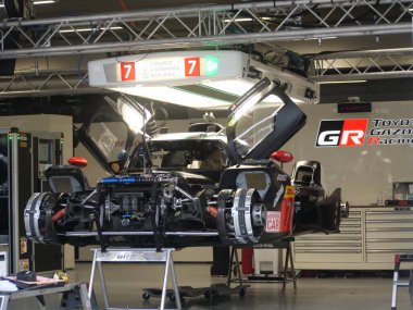 SAO PAULO (SP), Brezilya 07 / 10 / 2024 - FIA 'nın ana Dayanıklılık kategorisi olan Rolex 6 Saat Interlagos' ta yarışacak takımların hazırlanması sırasında hareket.