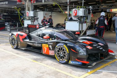 Sao Paulo (SP), Brezilya 07 / 11 / 2024 - Pit eğitimi, Sao Paulo 'nun güney bölgesindeki Interlagos pistinde FIA' nın ana Dayanıklılık kategorisi olan Rolex 6 Saat Interlagos 'ta