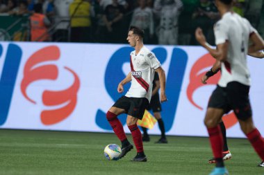 Sao Paulo (SP), 07 / 11 / 2024 - BRASILEIRO / PALMEIRAS VS ATLETICO-GO - Palmeiras ve Atletico-GO arasındaki maç, Brezilya Şampiyonası 'nın 16. turu için geçerli, bu Perşembe, 11 Temmuz 2024 gecesi, Sao Paulo-SP' deki Allianz Parque 'da
