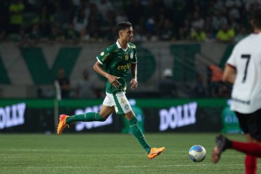 Sao Paulo (SP), 07 / 11 / 2024 - BRASILEIRO / PALMEIRAS VS ATLETICO-GO - Palmeiras ve Atletico-GO arasındaki maç, Brezilya Şampiyonası 'nın 16. turu için geçerli, bu Perşembe, 11 Temmuz 2024 gecesi, Sao Paulo-SP' deki Allianz Parque 'da