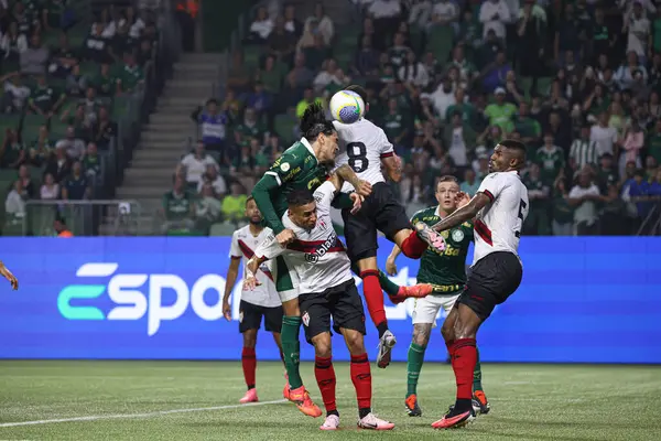 Sao Paulo (SP), 07 / 11 / 2024 - BRASILEIRO / PALMEIRAS vs ATLETICO-GO - Brezilya Şampiyonası 'nın 16. turu için geçerli olan Palmeiras ve Atletico-GO arasındaki maçta, 11 Temmuz 2024 gecesi Allianz Parque. 