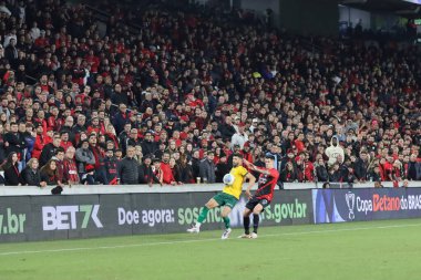 CURITIBA (PR), 07 / 13 / 2024 - COPA DO BRASIL / ATHLETICO / YPIRANGA - Athletico-GO ve Ypiranga arasında oynanan karşılaşmada, Copa do Brasil 'in üçüncü turu için geçerli, rövanş maçı, Curitiba kentindeki Ligga Arena' da düzenlendi 