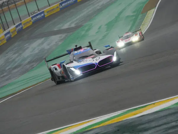 stock image SAO PAULO (SP), Brazil 07/12/2024 - Movement during the first free practice session of the Rolex 6 Hours of Sao Paulo, the FIA's main Endurance category. The racing event takes place between the 12th and 14th of July 