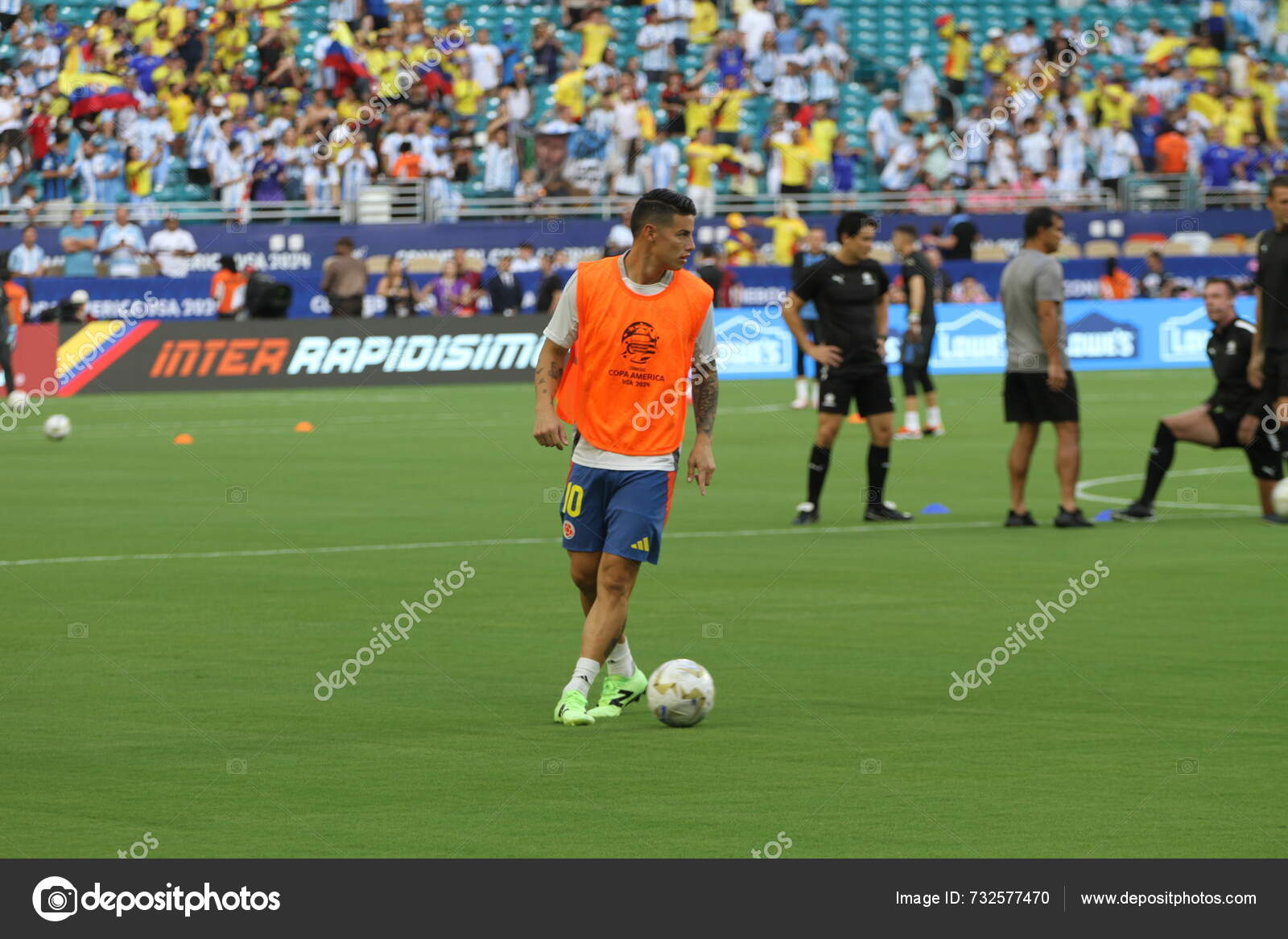 Spo Copa América 2024 Final Argentina Colombia Julio 2024 Miami — Foto