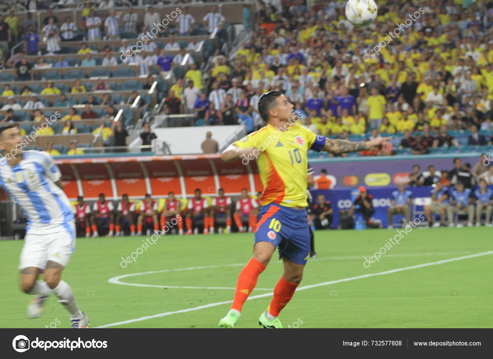 Spo Copa America 2024 Final Argentina Colombia July 2024 Miami — Stock