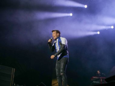 SAO PAULO (SP), 07 / 13 / 2024 - Michel Telo, 13 Temmuz 2024 Cumartesi günü, Sao Paulo 'nun güneyinde, FIA' nın ana Dayanıklılık kategorisi olan Rolex 6 Horas de Sao Paulo 'da sahne aldı..