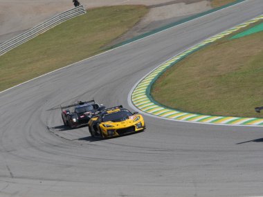 SAO PAULO (SP), Brezilya 07 / 14 / 2024 - WEC Rolex 6 Saat Sao Paulo, FIA 'nın Interlagos yarış pistindeki ana dayanıklılık kategorisi, bu Pazar, 14 Temmuz 2024. 