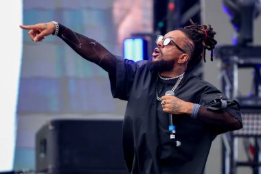 Sao Paulo (SP), Brezilya - 07 / 13 / 2024 FESTIVAL / 50 ANOS / CHIC SHOW / SP Show Rael at Chic Show, 50 yıllık Black Music Festival